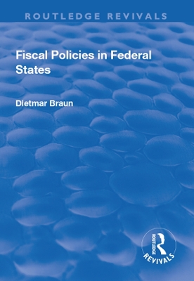 Book cover for Fiscal Policies in Federal States