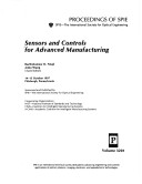 Book cover for Sensors & Controls For Advanced Manufacturing