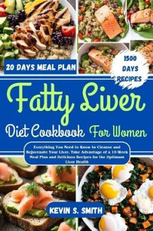 Cover of Fatty Liver Diet Cookbook For Women
