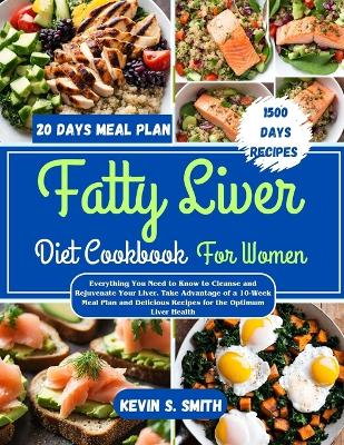 Book cover for Fatty Liver Diet Cookbook For Women