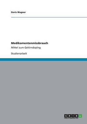 Book cover for Medikamentenmissbrauch