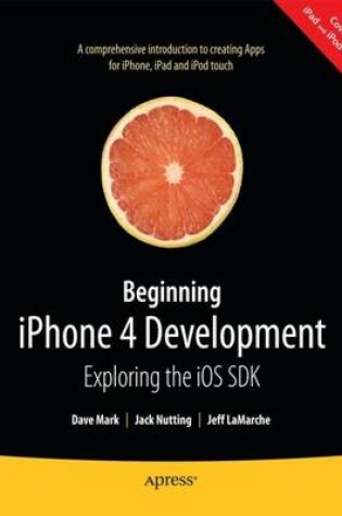 Cover of Beginning iPhone 4 Development