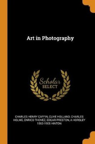 Cover of Art in Photography