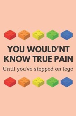Cover of You would'nt know true pain until you've stepped on lego - Notebook