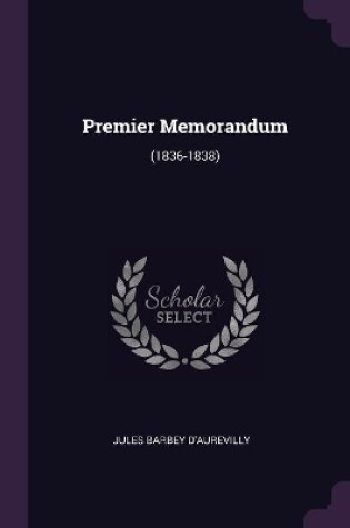 Cover of Premier Memorandum