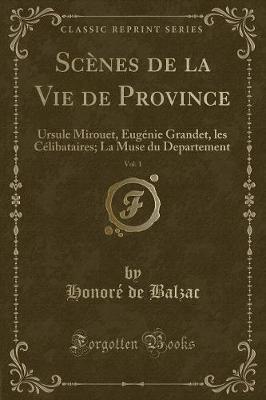 Book cover for Scènes de la Vie de Province, Vol. 1