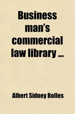 Book cover for Business Man's Commercial Law Library (Volume 2)