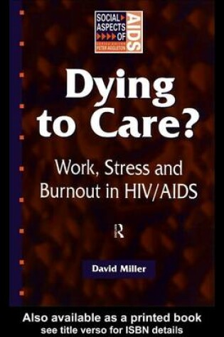 Cover of Dying to Care