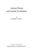 Book cover for Ancient Persia and Iranian Civilization