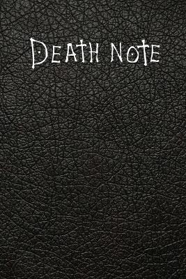 Cover of Death Note book with rules