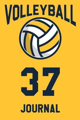 Book cover for Volleyball Journal 37