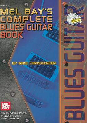 Book cover for Mel Bay's Complete Blues Guitar Book