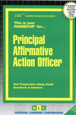 Cover of Principal Affirmative Action Officer