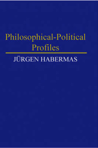 Cover of Philosophical-Political Profiles