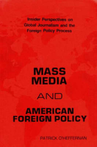 Cover of Mass Media and American Foreign Policy