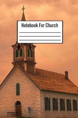 Cover of Notebook For Church