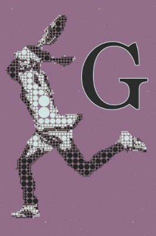 Cover of G Monogram Initial Tennis Journal