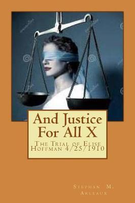 Book cover for And Justice for All X