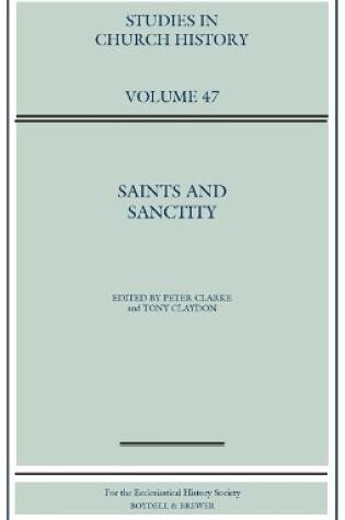 Cover of Saints and Sanctity