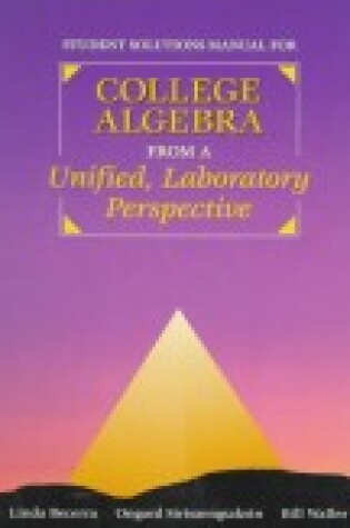 Cover of S.S.M. College Algebra from Unified Pers