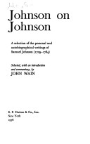 Book cover for Johnson on Johnson