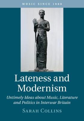 Book cover for Lateness and Modernism