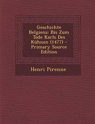 Book cover for Geschichte Belgiens