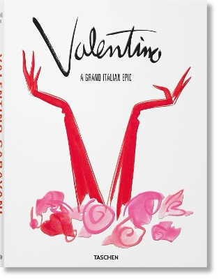 Book cover for Valentino. A Grand Italian Epic