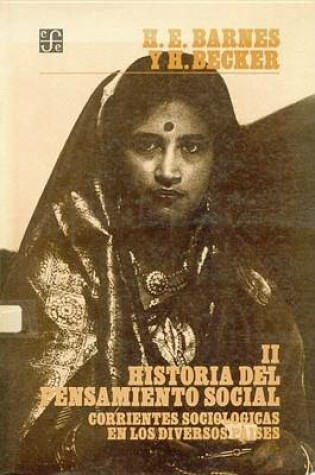 Cover of Historia del Pensamiento Social