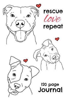 Book cover for rescue love repeat