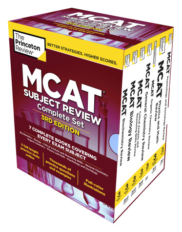 Book cover for Princeton Review MCAT Subject Review Complete Box Set
