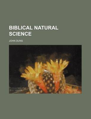 Book cover for Biblical Natural Science