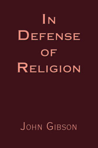 Cover of In Defense of Religion