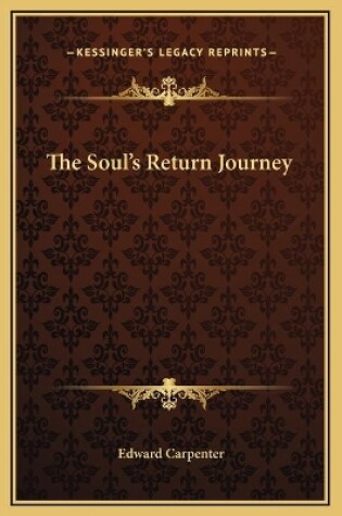 Cover of The Soul's Return Journey