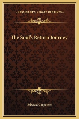 Book cover for The Soul's Return Journey