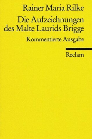 Cover of Die Aufzeichnungen Des Malte Laurids Brigge