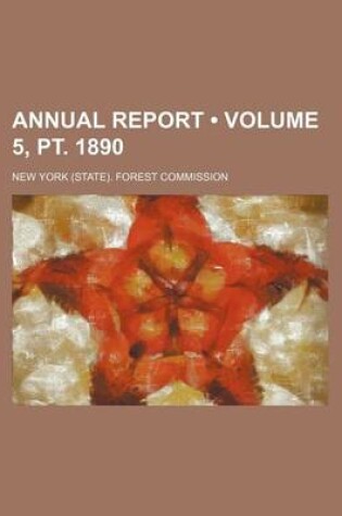 Cover of Annual Report (Volume 5, PT. 1890 )