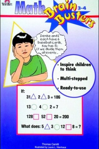 Cover of Math Brainbusters Grades 3-4