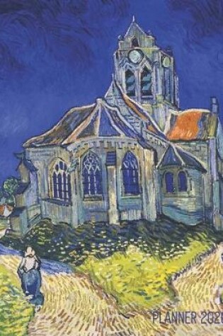 Cover of The Church at Auvers Daily Planner 2020