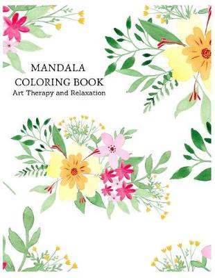 Book cover for Mandala Coloring Book