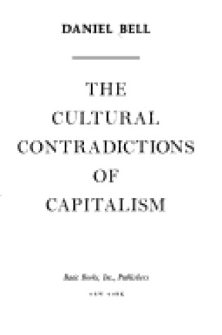 Cover of Cultural Contrad Captlism **