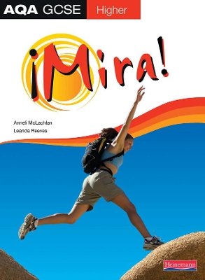 Book cover for Mira AQA GCSE Spanish Higher Student Book