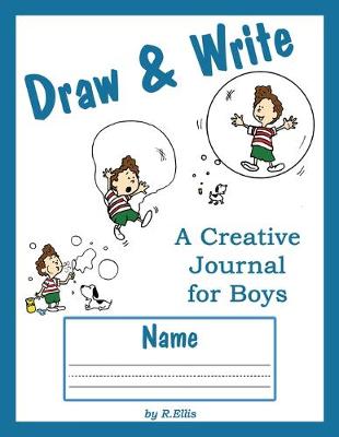 Book cover for Draw & Write a Creative Journal for Boys