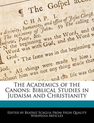 Book cover for The Academics of the Canons