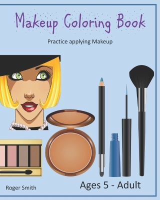 Book cover for Makeup Coloring Book