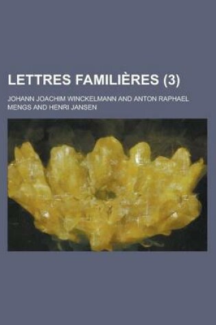 Cover of Lettres Familieres (3 )