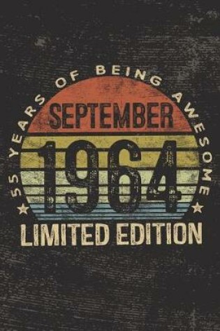 Cover of September 1964 Limited Edition 55 Years of Being Awesome