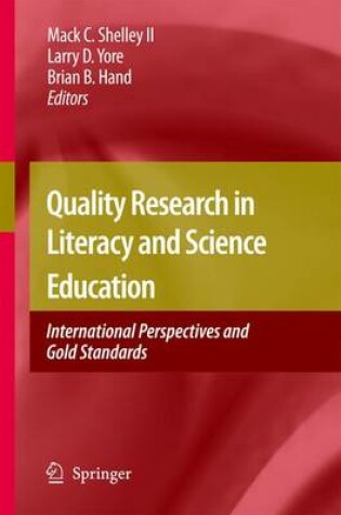 Cover of Quality Research in Literacy and Science Education