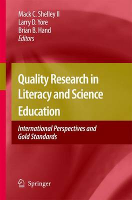 Book cover for Quality Research in Literacy and Science Education