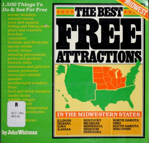 Book cover for The Best Free Attractions in the Midwestern States